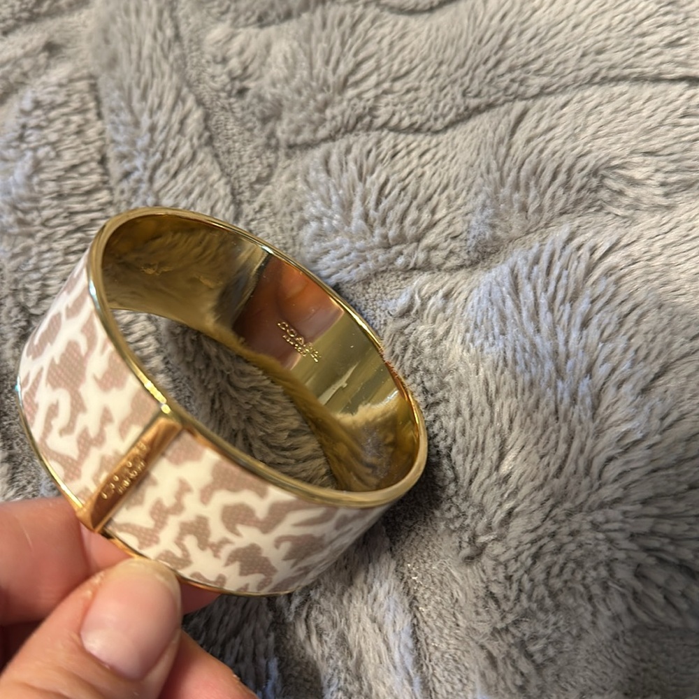 Coach leopard bangle - Picture 2 of 2